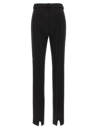 Sportmax Womens Black Viscose Casual Pants