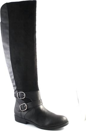 Nine West Womens Woodsie Knee-High Boot In Black