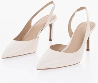 Michael Kors Leather Slingbacks ALINA 8cm size 41