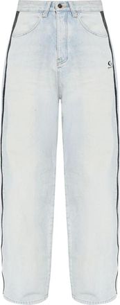 Balenciaga Piping Details Broek - Heren - Jeans - Blauw - Maat: W33 Katoen