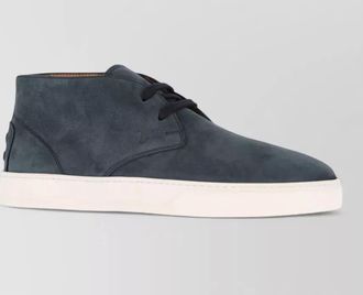 Tod's leather low-top boots