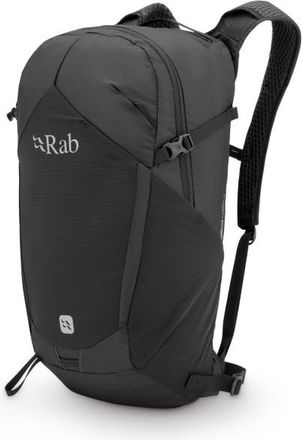 RAB Tygen 22 Velorucksack - Unisex | schwarz/grau