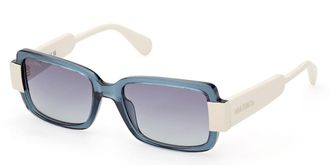 Max & Co. MO0074 87W Womens Sunglasses Blue Size 53
