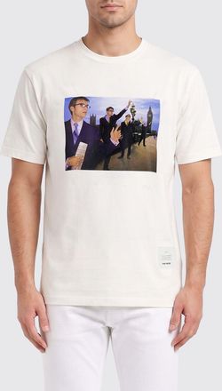 Junya Watanabe T-shirt in cotone stampata