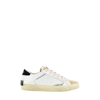 Crime London Sneakers, female, White, 8 UK, Distressed Trainers