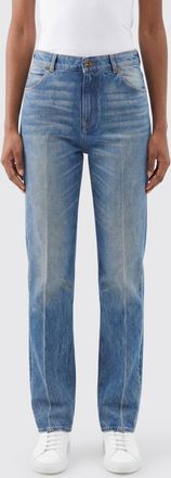 Balmain Jeans straight Balmain in denim di cotone