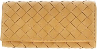 Bottega Veneta Leather wallet with Intrecciato motif Woman One Size