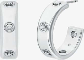 Michael Kors Logo Huggie Earrings