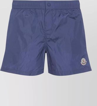 Moncler straight-leg swim shorts