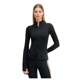 On Running Studio Jacket - Dames - Sportshirts - Zwart - XS - Fitness