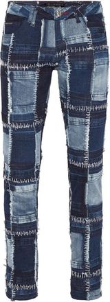 Philipp Plein Denim Broek Super Straight Cut - Heren - Slim Fit Jeans - Blauw - W31 - Denim - Jeans