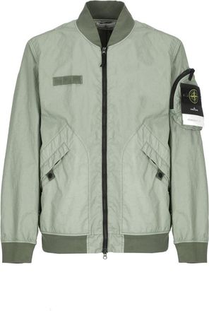 Stone Island Green Bomber Jacket