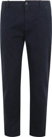 Department Five Navy Slim Chino Broek - Heren - Chinos - Blauw - W32 - Katoen - Broeken