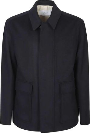 Lardini wollen jas met knopen