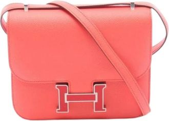 Herm&egrave;s Borsa a spalla in pelle Epsom Pre-owned - - Pre-owned - Donna - Rosa - ONE SIZE