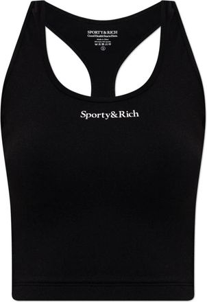 Sporty & Rich Mujer, Camisetas, Negro, Talla: XS