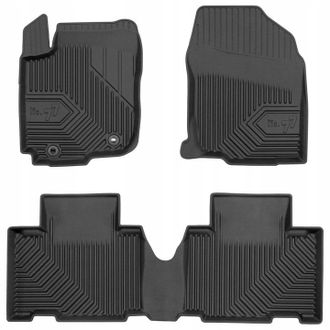 OEM Alfombrillas, Felpudos, Alfombrillas De Goma Para Puertas Y Bandejas Para Toyota Rav4 4 Hybrid 2015-2018 (77 Unidades)
