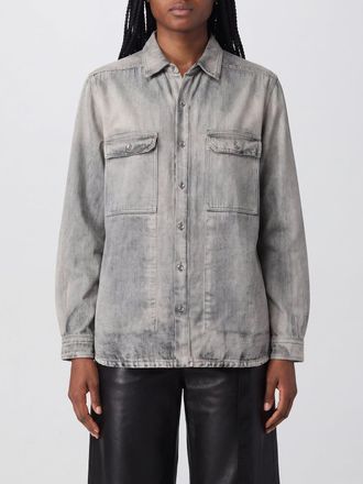 Rick Owens Shirt Woman color Denim