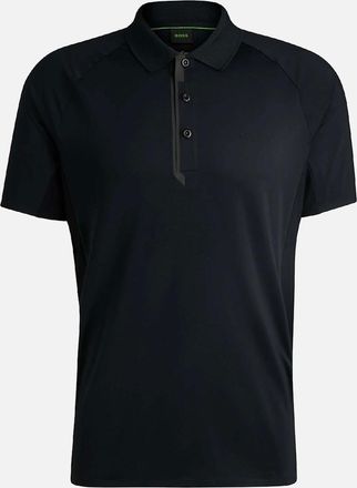HUGO BOSS Mens Paddytech Polo Shirt - Black - Size: 38