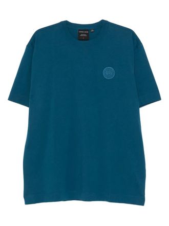 Canada Goose Gladstone disc-embroidered T-shirt - Blue