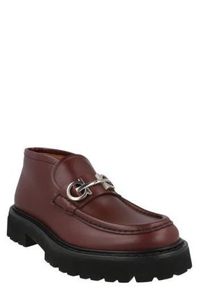 Ferragamo Geffer 2 Gancini Lug Sole Loafer in Purple at Nordstrom Rack, Size 8