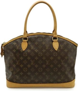 Louis Vuitton Pre-owned Handbags, female, Brown, Size: ONE SIZE Pre-owned Vintage Canvas Handbag