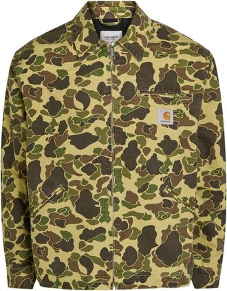 Carhartt Work in Progress Duck Detroit Canvas Jacket - Green - XL