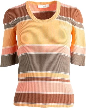 Chloé Top a righe - Multicolore