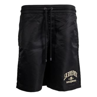 Amiri Casual Shorts, male, Black, Size: M Drawstring Shorts