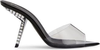 Giuseppe Zanotti 90mm Mystero sandals - women - PVC - 39.5 - Black