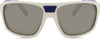 Salice 852 Q BIANCO/RW BLU Mens Sunglasses White Size Standard