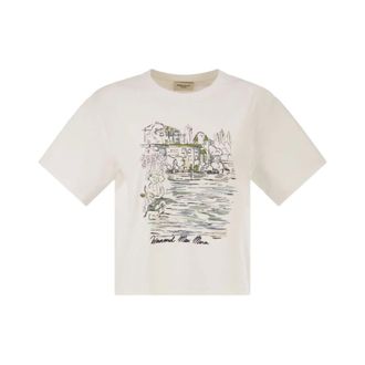 Max Mara Dames, Tops, Wit, Maat: XS Katoen