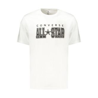 Converse Witte Katoenen Mannen T-Shirt