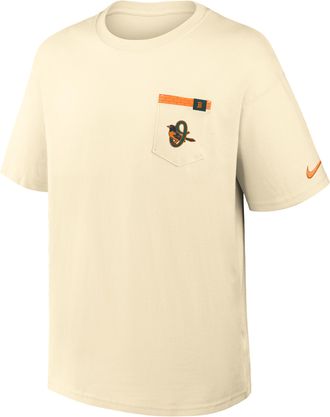Nike Baltimore Orioles City Connect 2-Hit Max90 Pocket Nike Mens MLB T-Shirt in Brown | 04T711MOLE-QUY