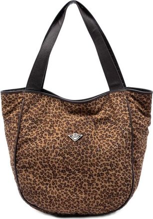 Bottega Veneta Pre-owned Bottega Veneta Nylon Leopard Print Tote Ladies H37CQC3Z8ILH99PE