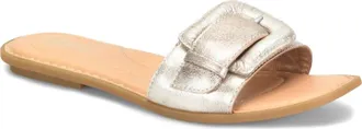 Born Womens Hopi Flats In Light Gold