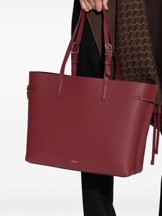 Furla tie-detail tote bag - Rood
