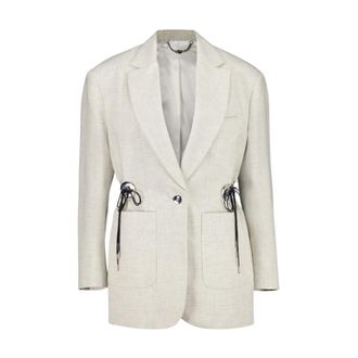 Paco Rabanne Mujer, Chaquetas, Beige, Talla: M