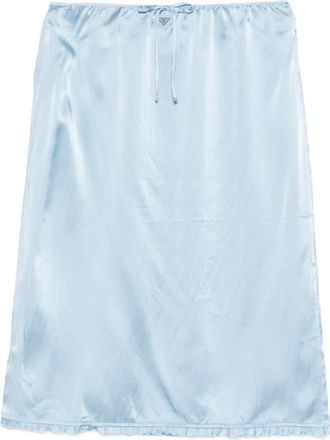 Prada Slip con coulisse - Blu