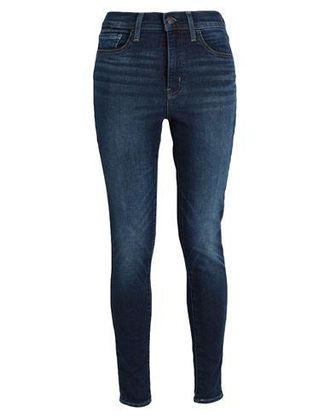 Levi's 720 HIRISE SUPER SKINNY DARK INDIGO - WORN IN