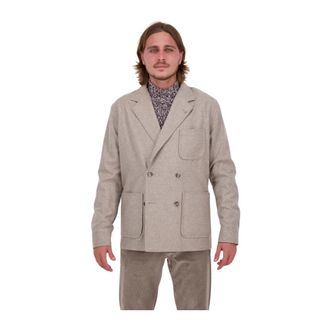 Tagliatore Veste Crois&eacute;e - male - Tagliatore - Blazers - Beige - 2XL - Jackets