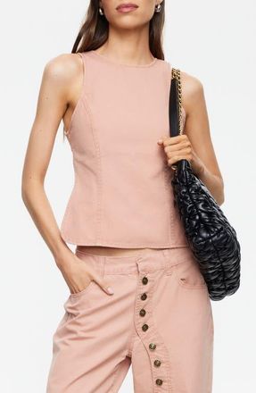 Lioness Harmony Open Back Tank in Rose at Nordstrom, Size X-Small