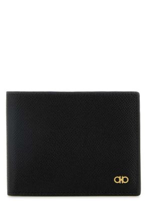 Ferragamo Black Leather Wallet