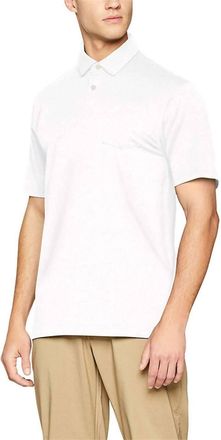 Under Armour Charged Cotton Scramble Golf Polo Shirt Top In White