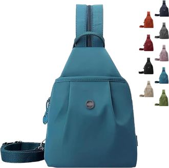 Generic 2026 Premium 3 in 1 Anti-Theft Travel Tote Bag, Waterproof 2-Way Commuter Bag, Large Capacity Convertible Shoulder Bags (Blue)