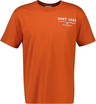 GANT T-Shirt »GRAPHIC SS T-SHIRT« Print, Rundhals