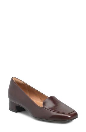 S&ouml;fft Lavender Loafer Pump in Tobacco at Nordstrom, Size 6.5