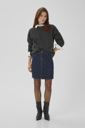 MY ESSENTIAL WARDROBE Denim rok MWCady Denim rok Regular fit dark blue