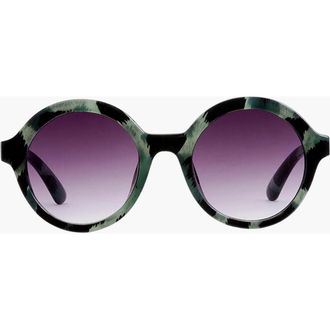 Reality Eyewear MIND BOMB Sunglasses in Jungle Green at Nordstrom