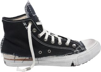 Maison Margiela High Top Sneakers With Destructured Detail